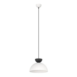 Lampa wisząca Emibig LUNARO 1S BL Biały/Czarny 1475/1S