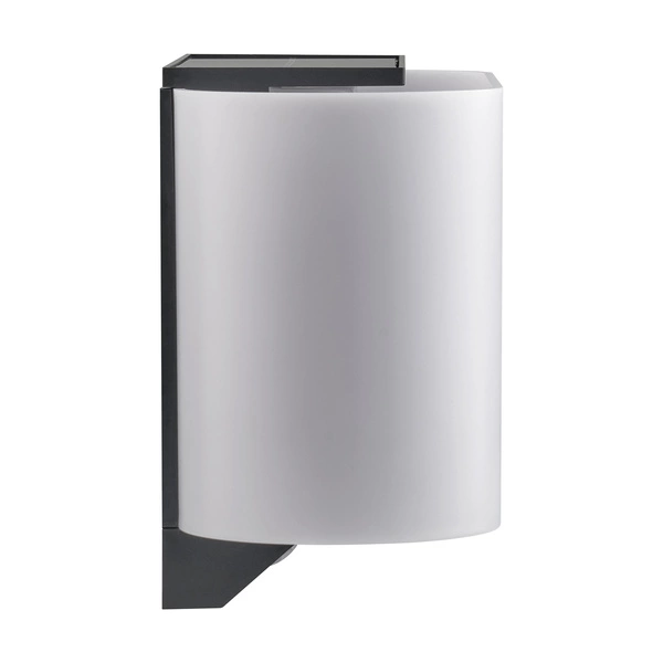 Kinkiet PIOLA Solar LED 3000K Biała ciepła Plastik | Biały