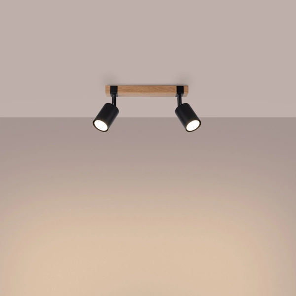 Plafon FAGER 2 czarny