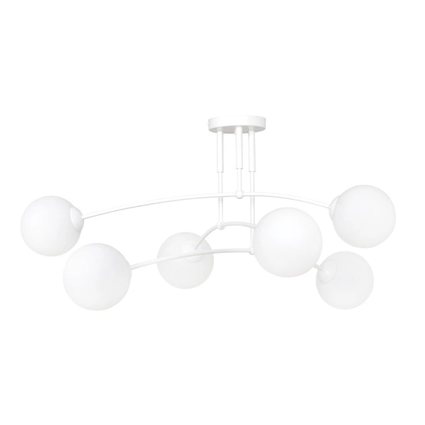 Lampa sufitowa Emibig PREGOS 6 Biały 671/6