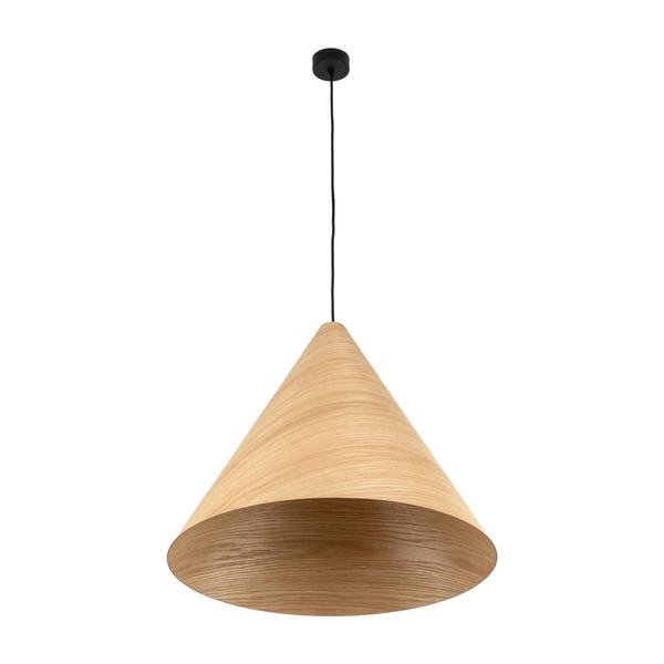 Lampa sufitowa, wisząca SOLIS WOOD dług.210cm szer.61cm E27 | DĄB JASNY 10597