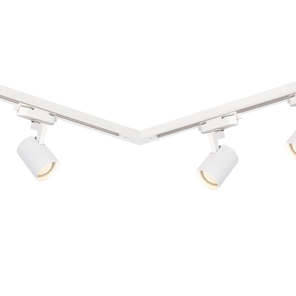 Zestaw szynowy 1-fazowy Volf Track szyna + oprawy 4xGU10 1,5m | Biały