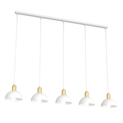 Lampa wisząca Emibig MOTO 5 WH 1387/5