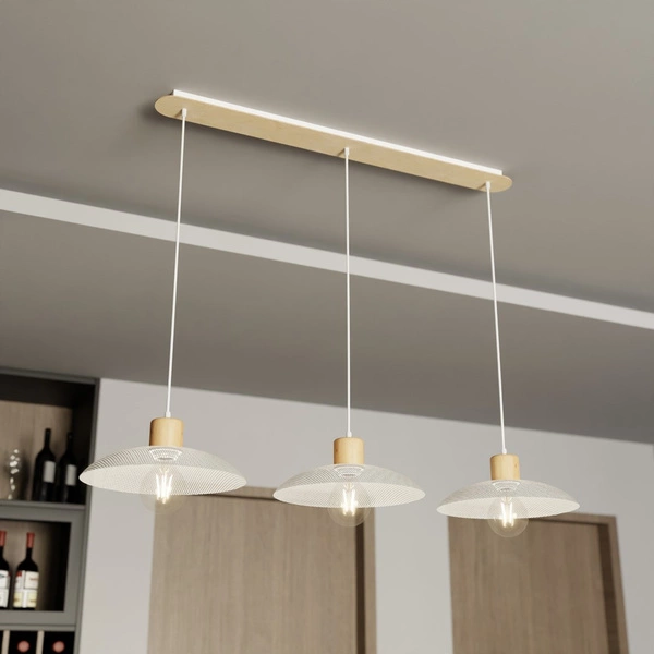 Lampa wisząca Emibig KOBE 3 Biały 1319/3