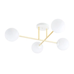 Lampa sufitowa Emibig MAGNUM 4 WH OPAL 1234/4