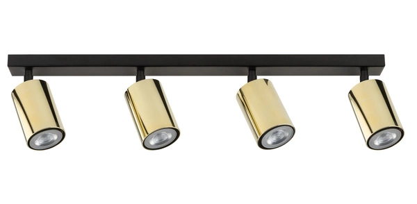 Lampa Sigma Zoom 4 czarny mosiądzowany 33509