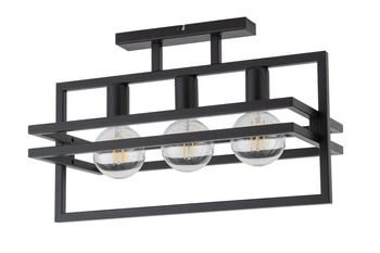 Lampa Sigma MERCI 3 plafon czarny 32406