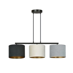 Lampa wisząca Emibig HILDE 3 BL MIX 1055/3