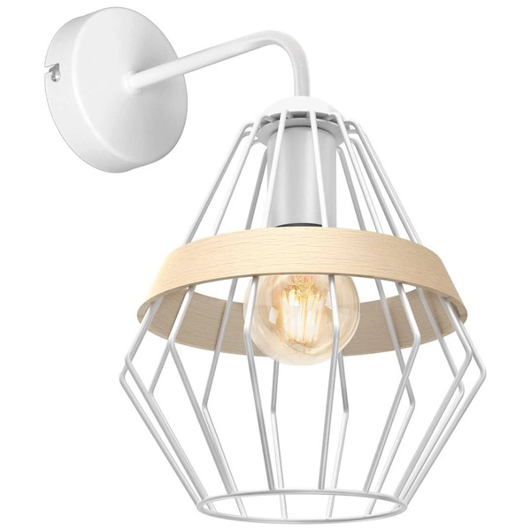 Kinkiet INDUSTRIALNY CLIFF WHITE 1xE27 MLP5517