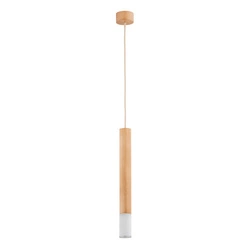 Lampa wisząca ALFA ADORI RUSTIKAL DREWNIANA 1xE14 9cm | 61164