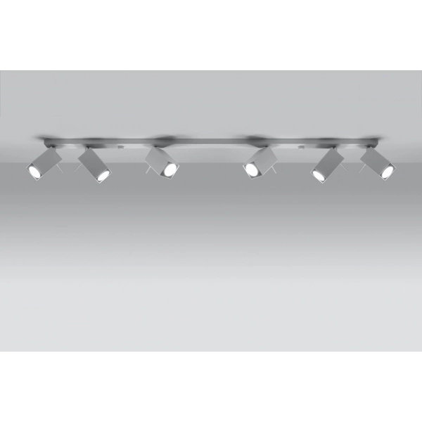 Designerska lampa sufitowa MERIDA 6L SL.0464 Biała 6xGU10