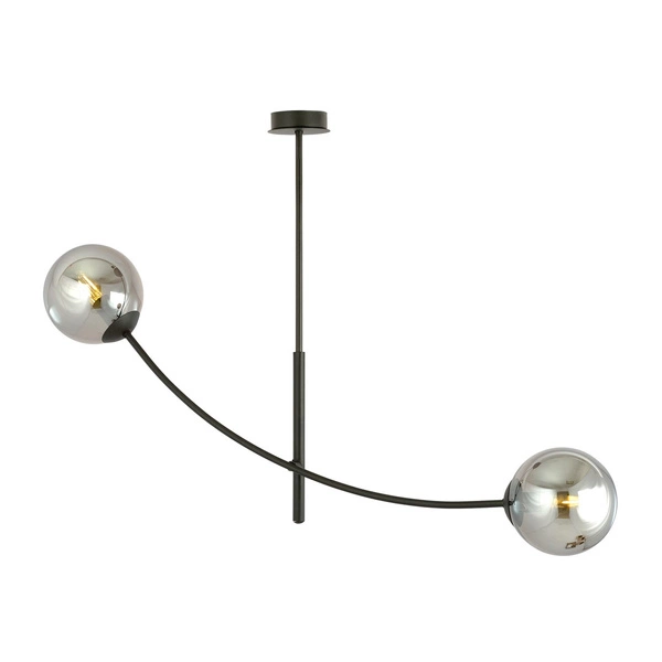 Lampa sufitowa Emibig HUNTER 2 Czarny/GRAFIT 1100/2