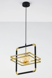 Nowoczesna Lampa wisząca FIORI wys. 115cm 1xG9 14W IP20 | Złoty