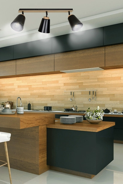 Lampa sufitowa Emibig ATLAS 3 Czarny 725/3