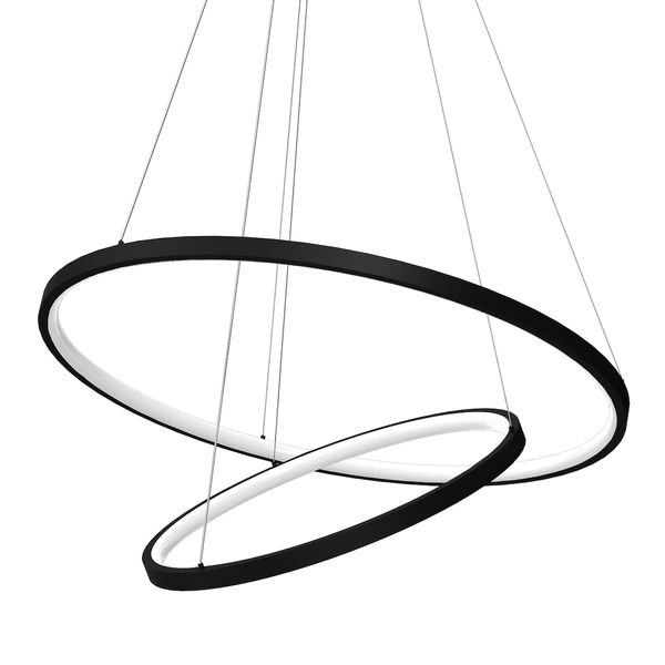 Lampa wisząca HOOP BLACK 51W LED