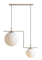 Aldex LAMPA WISZĄCA ZAC 2 BEIGE MATTE 1038H17_2