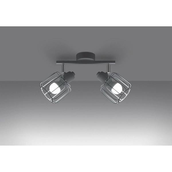 Lampa sufitowa BELUCI 2, biały/chrom, 2x40W E14, SL.1112