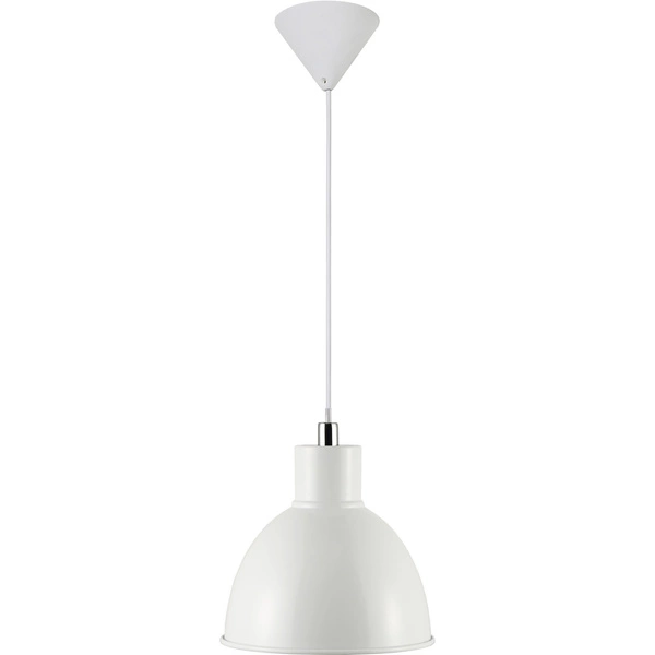 Lampa wisząca POP E27 40W Metal | Biały
