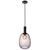Lampa wisząca ALTON E27 60W Szkło | Czarny