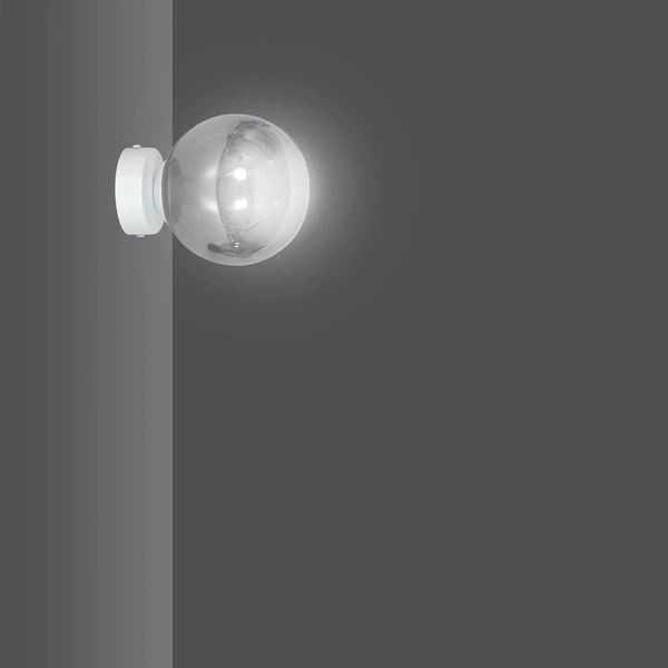 Kinkiet Emibig ROSSI K1 WH GRAFIT 878/K1