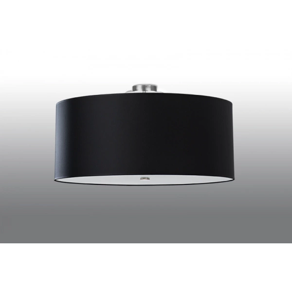 Nowoczesna lampa sufitowa OTTO SL.0794 70cm czarna 6xE27