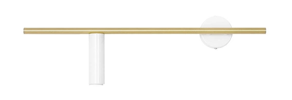 Aldex KINKIET TREVO WHITE BRASS (left) 1097C40
