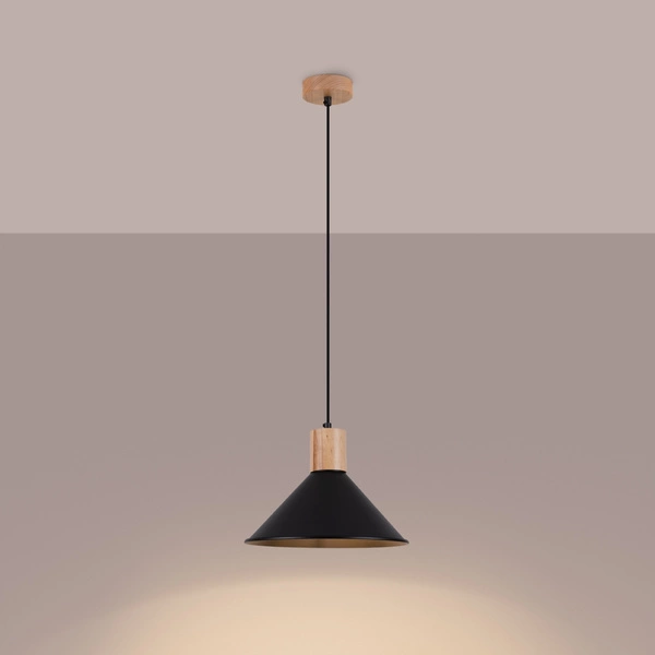 Lampa wisząca JAGA czarna