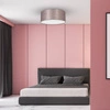 Lampa sufitowa ZIGGY PINK, MLP7585, 40 cm, różowy/złoty, 2x60W E27