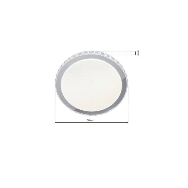 Plafon LAYLA 66W LED Ściemnialny+ Pilot ML4222