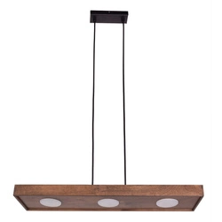 Lampa Sigma SOUL 3 zwis brąz 40918
