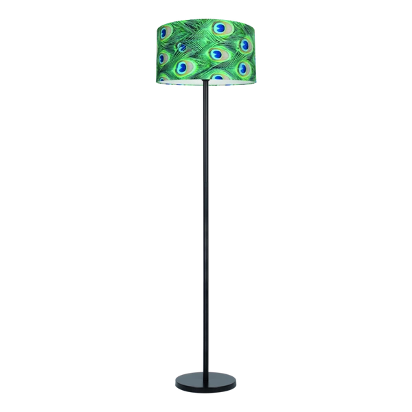 Vert Lampa Podłogowa 1xE27 Max.60W Czarny/Multikolor 124080104