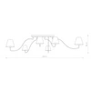Lampa sufitowa SWIVEL GRAPHITE VI 6553