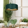 Lampa wisząca VERDE, MLP7879, 50 cm, zielony/złoty, 3x60W E27