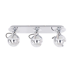 Lampa sufitowa James 57cm 3xGU10 | chrom