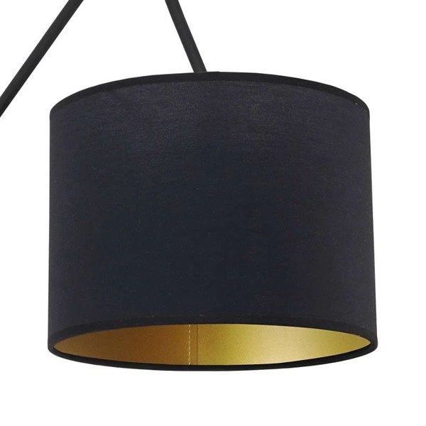 Lampa ścienna VIPER BLACK kinkiet 6513