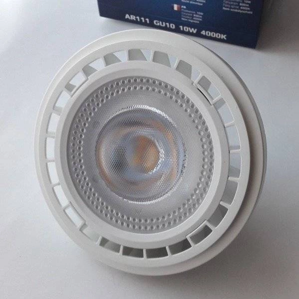 Żarówka LED MR111 GU10 10W biała 4000K neutralna