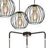 Lampa wisząca Emibig ALBIO 3 Czarny 144/3
