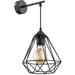 Kinkiet ALFA KOSMOS CZARNY 1xE27 25cm | 91511