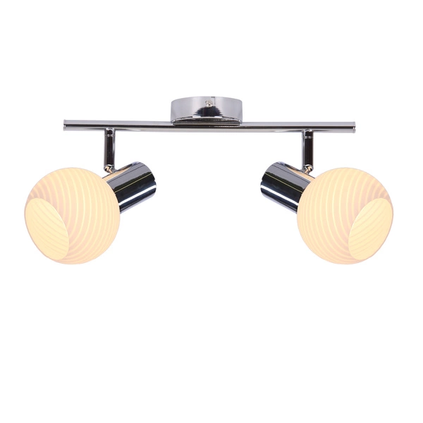 Lampa sufitowa TURNO listwa 92-94202 chrom 2xE14