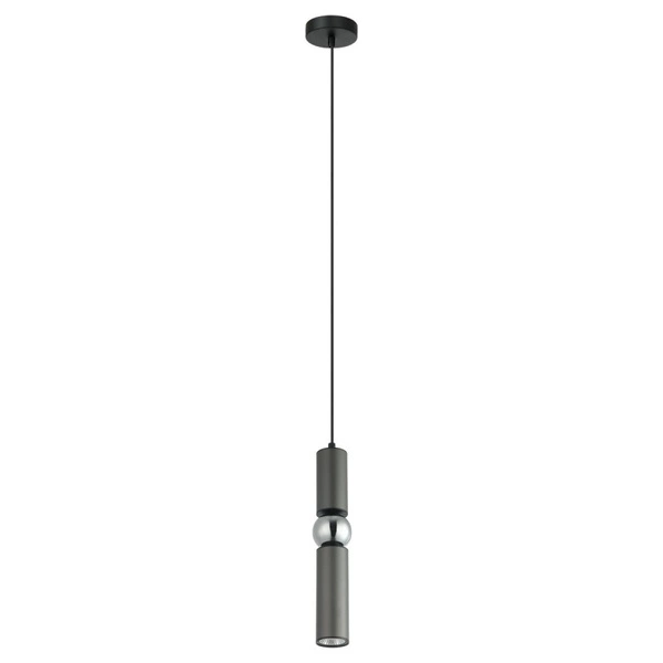 Lampa wisząca ISIDORA śr. 10cm GU10 | szary