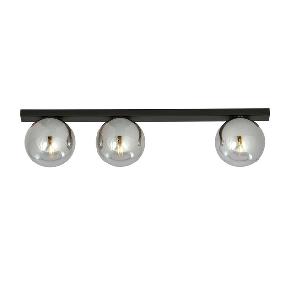 Lampa sufitowa Emibig FIT 3 Czarny/GRAFIT 1122/3