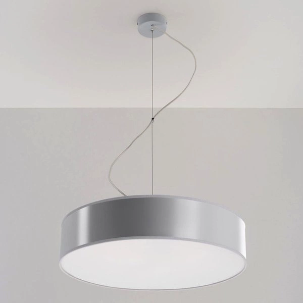 Lampa Wisząca ARENA 45 PVC Stal szara 3 x 15W LED, SL.0119