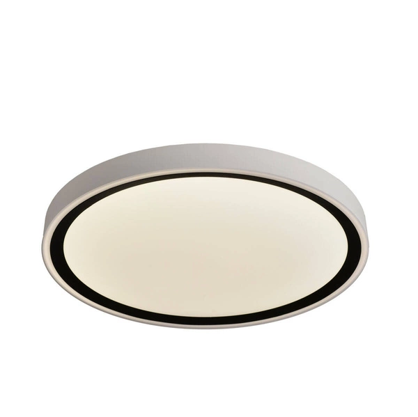 Plafon VEGAS, średni 37 cm, czarny, 24W LED, barwa neutralna 4000K, IP54