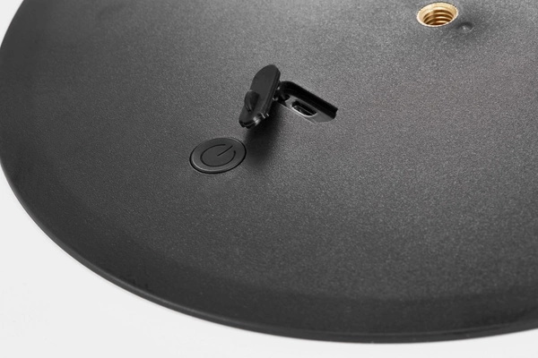 Lampa z przenośna na akumulator SPONGE LED 2700K Biała ciepła Metal | Biały