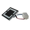 Oprawa schodowa QUADRO BLACK, 0,6W LED, barwa neutralna 4000K, EKS6907