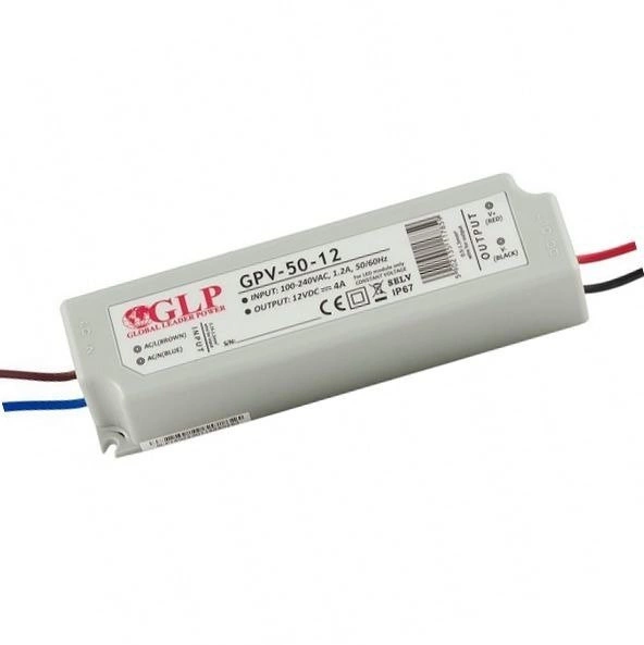 Zasilacz IP67 LED GLP GPV-50-12 48W