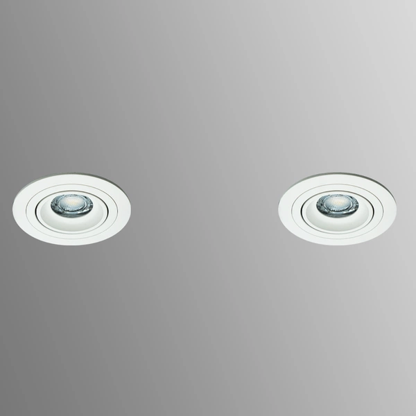 Oprawa wpuszczana oczko sufitowe CROSTI MODI RO biały śr. 9,2cm