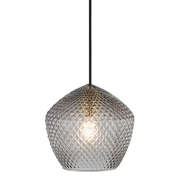 Lampa wisząca ORBIFORM E27 40W Szkło | Szary