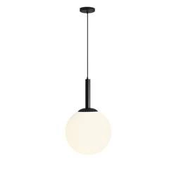 Aldex Lampa wisząca BOSSO GRANDE 1087XL1, 40 cm, czarna, 3x60W E27