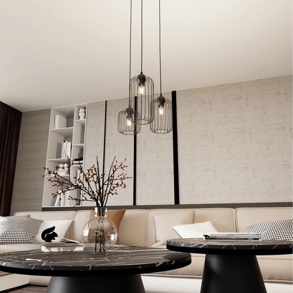 Lampa wisząca Emibig VANDER 3PREM BL 1365/3PREM